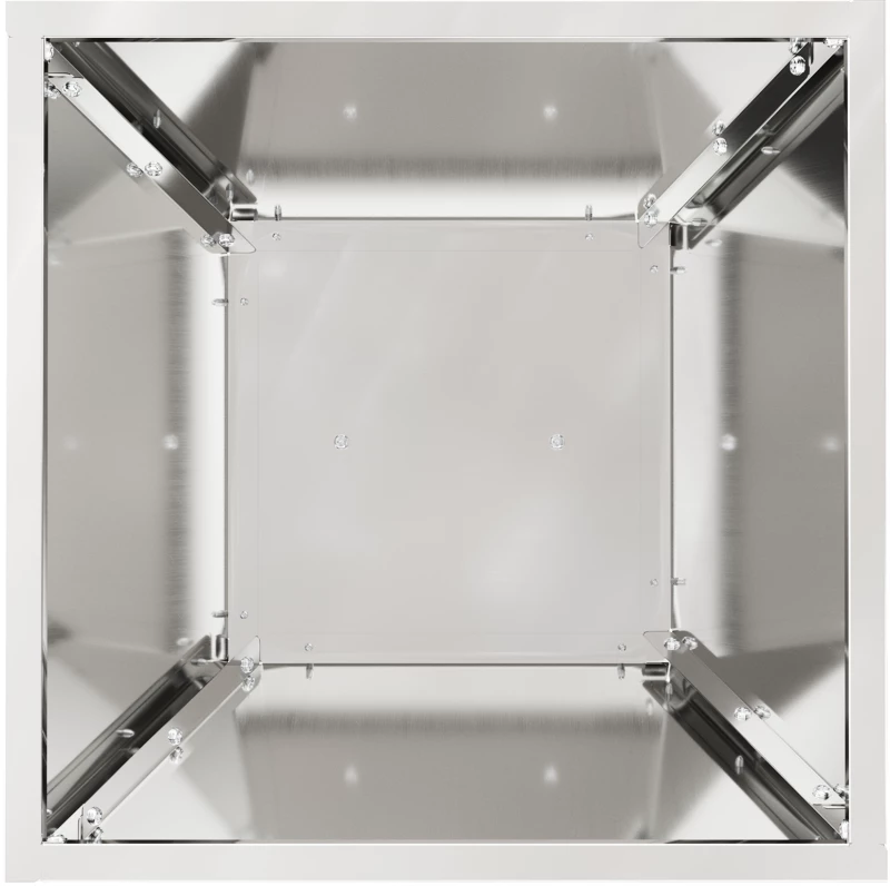 vidaXL Στήλη Γλάστρας Γαλβανισμένο ατσάλι 35 x 35 x 73 εκ.