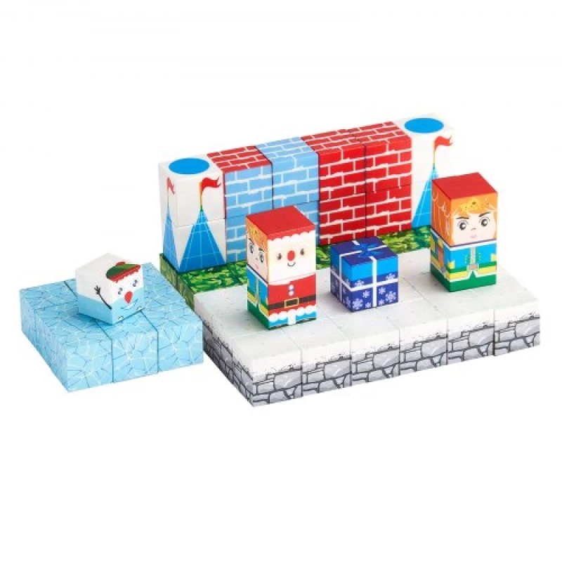 VEVOR Magnetic Blocks 150 PCS Glacier Castle Set STEM Montessori Sensory Toys