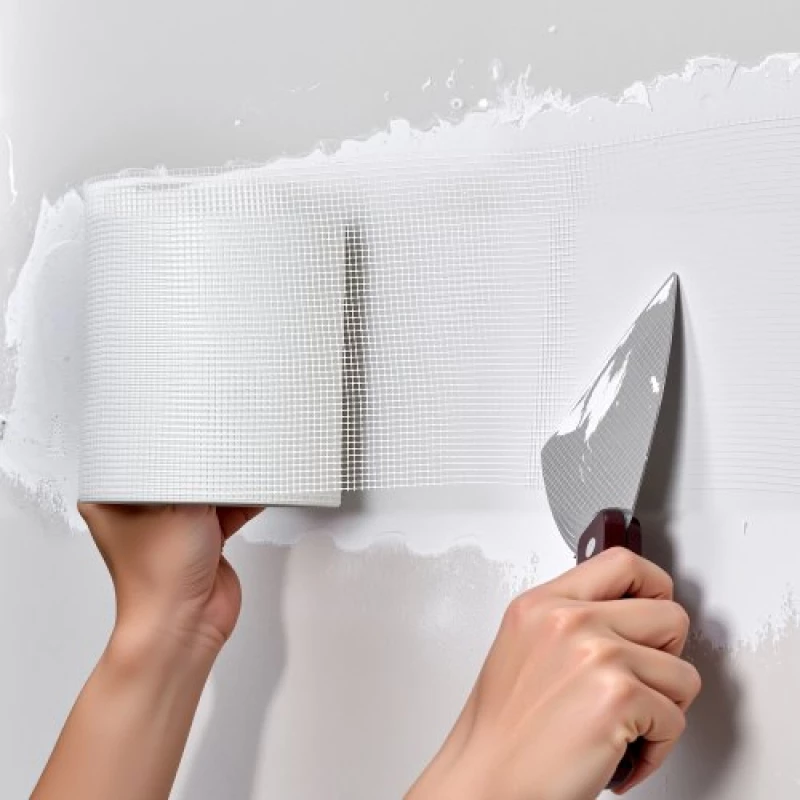 VEVOR 12 Rolls 30m x 150mm Self-Adhesive Fiberglass Drywall Mesh Tape
