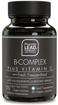 Pharmalead | Black Range B-Complex Plus Vitamin C | 60veg.caps