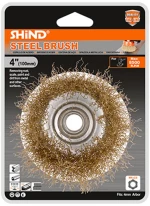 Shind Συρματοβουρτσα Γων.τροχου Φ100mm (SHI-94929) (SHI94929)