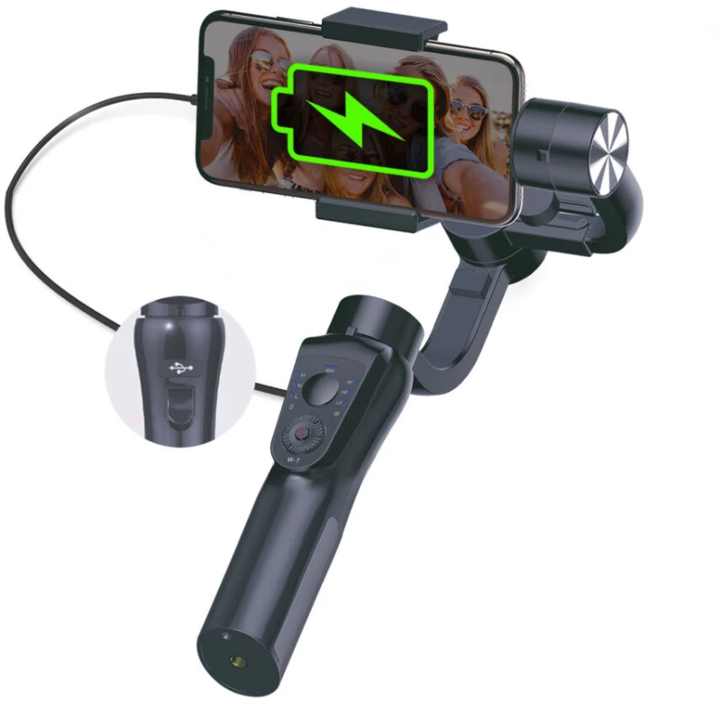 GOXTREME 2-IN-1 3-AXIS DUAL GIMBAL GX4 WITH TRACKER FOR SMARTPHONES/ACTION CAMERAS