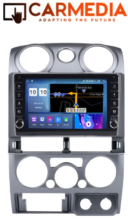 CARMEDIA CM2089B-13 KNOB TABLET 9'' OEM ISUZU D-MAX 2008-2012