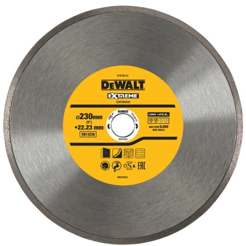 Dewalt DT3738 Διαμαντόδισκος Κοπής Πλακιδίων 230mm
