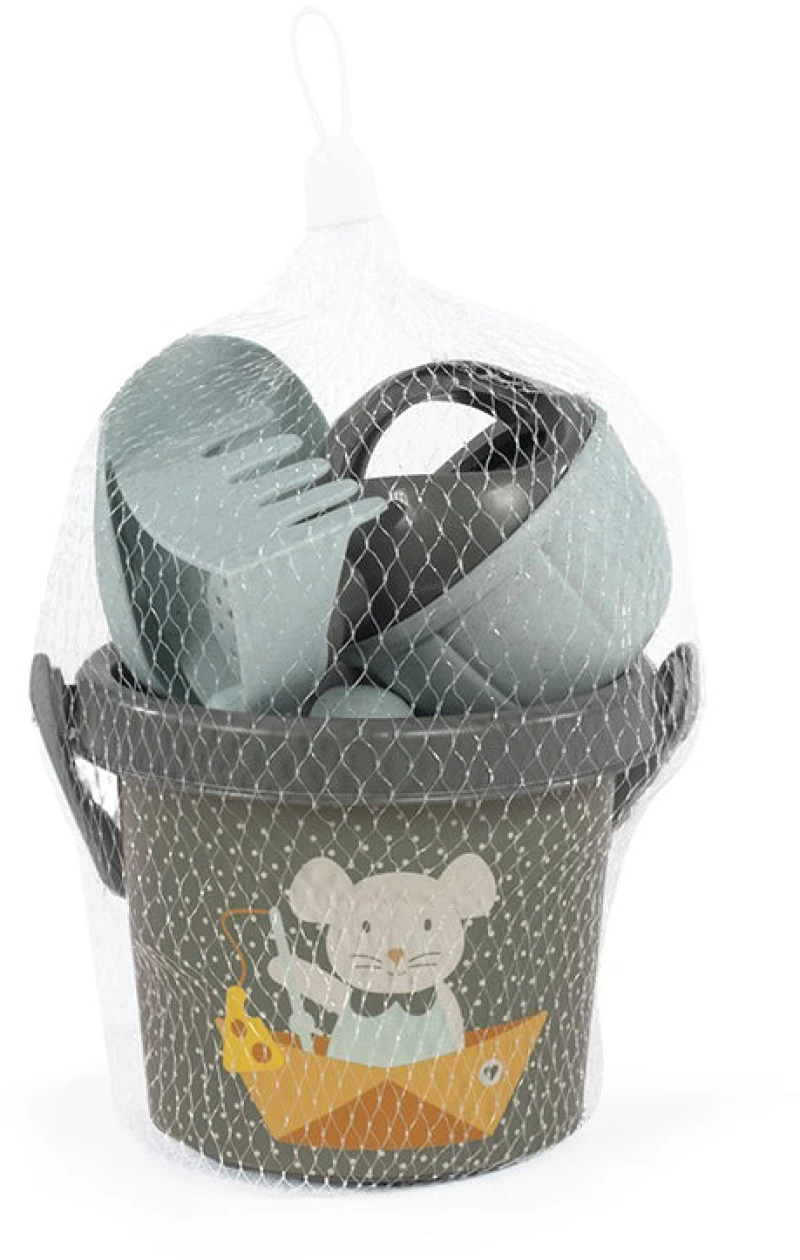Walking Mum Σετ Κουβαδάκια Παραλίας Βιοδιασπώμενα Mouse Poppy 8τμχ