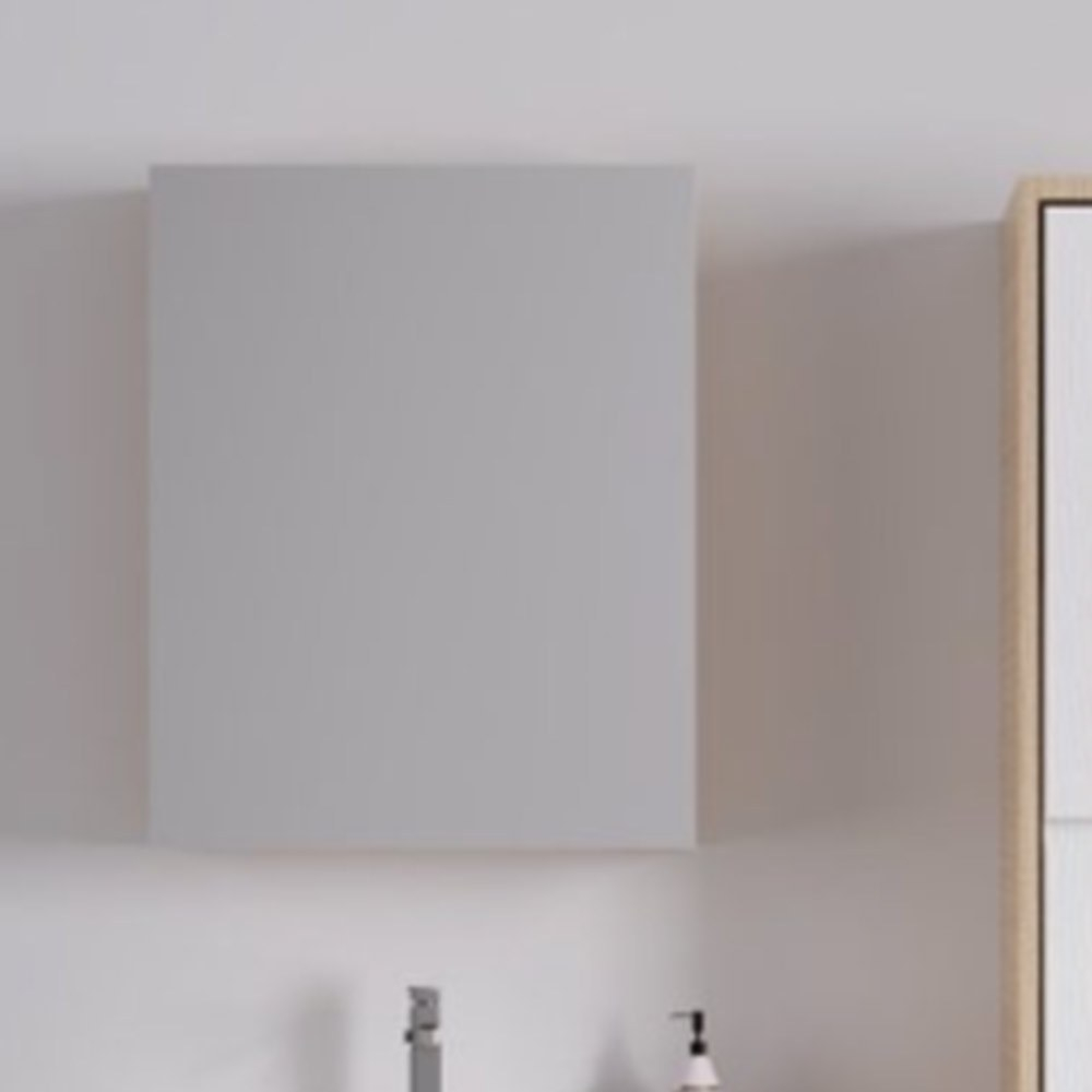 Καθρέφτης Vera 3MVER060SO 53×67cm Sonoma-White Ξύλο,Γυαλί
