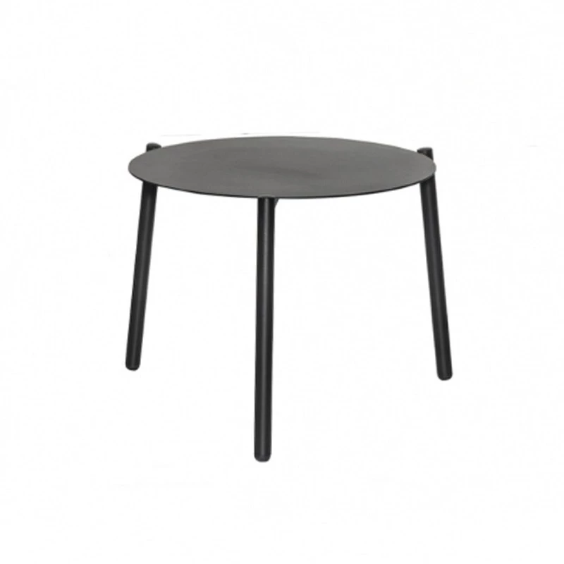 Τραπέζι Κήπου Ola/TM 02-00-1233 Φ49x40cm Black