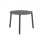 Τραπέζι Κήπου Ola/TM 02-00-1233 Φ49x40cm Black