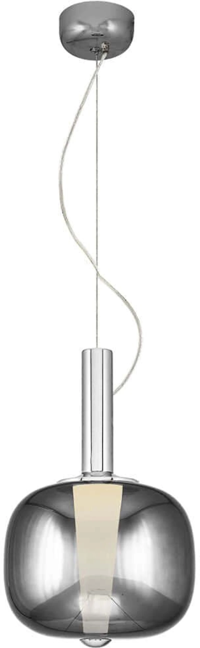 Φωτιστικό Οροφής 414LRC1946 28x120cm Led 4W 3000K Chrome Opviq