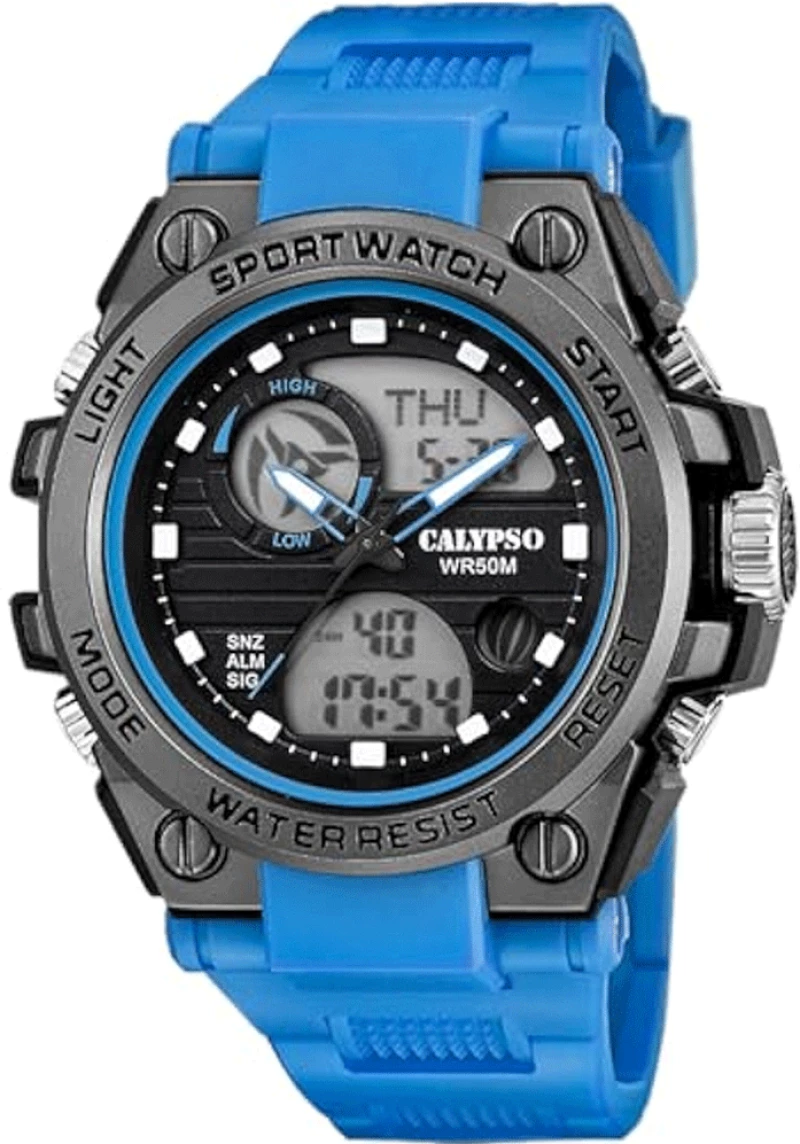 CALYPSO MEN'S BLACK STREET STYLE WATCH K5854/1