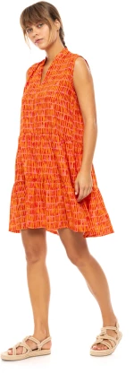 Γυναικείο Beachdress Pink Label - SORBET ORANGE - Viscose