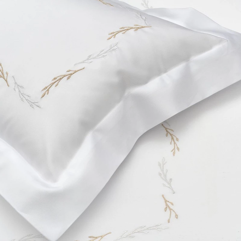 Celso De Lemos Κλινοσκεπάσματα Fern Sateen 1100 TC Μαξιλαροθήκη 50x75 εκ