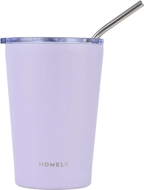 HOMELY ΘΕΡΜΟΣ MUG 400ml LAVENDER FOG 01-32654