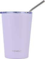 HOMELY ΘΕΡΜΟΣ MUG 400ml LAVENDER FOG 01-32654