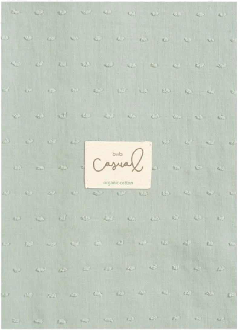 Bimbidreams Πάνα Μουσελίνα Organic Cotton Mint 120x120cm. 56000006