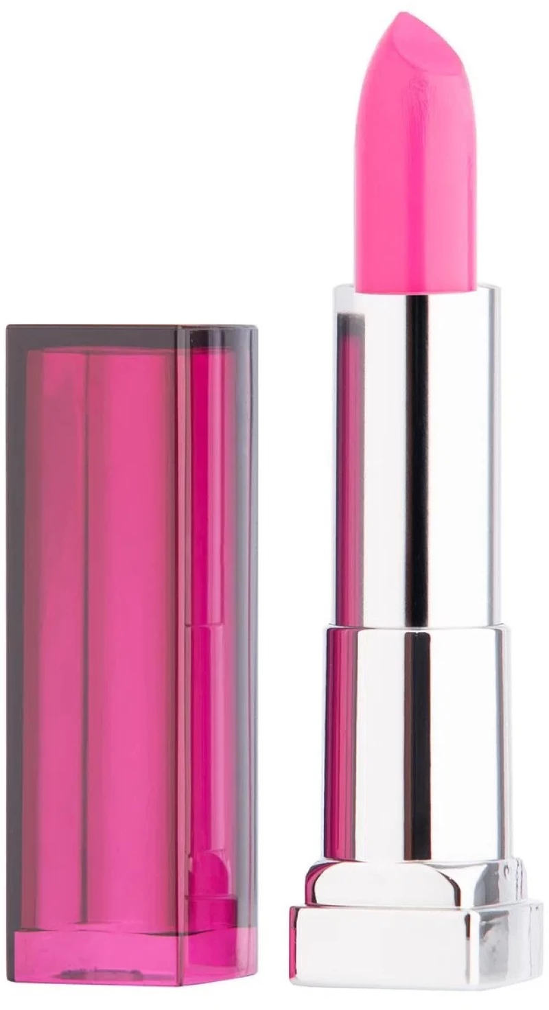 Maybelline, Color Sensational, High Shine, Cream Lipstick, 909, Fuchsia Flash, 4 g