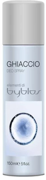 Byblos, Ghiaccio, Anti-Perspirant, Deodorant Spray, For Women, 150 ml