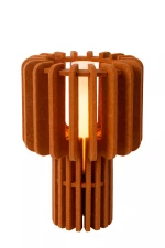 Φωτιστικό Επιτραπέζιο Lucide 45591-01-55 ROLLO Κεραμιδί (Terra)|Λευκό (White)