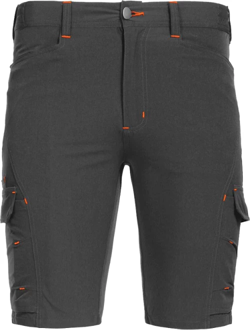 Ελαστική Cargo Βερμούδα Εργασίας Γκρι - Vigor Shorts Grey