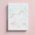 La Petite® Paint my Number Kit Ζωγραφικής με Αριθμούς-Licorne et Piou