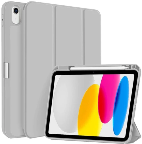 Tri-Fold Θήκη με Υποδοχή για Pen για iPad 10.9/ iPad 11 (2025)- Gray OEM