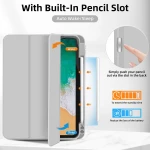 Tri-Fold Θήκη με Υποδοχή για Pen για iPad 10.9/ iPad 11 (2025)- Gray OEM