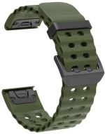 Λουράκι Σιλικόνης Ocean για Garmin 22mm Quick Release – Green  OEM