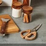 Estia Ψαλίδι Allure Ανοξείδωτο 20cm Με Ξύλινη Λαβή 01-26776