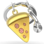 Μπρελόκ Μεταλλικό Metamorphose Pizza Slice TM323-01