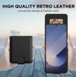 Θήκη Samsung Galaxy Z Flip7 Tech-Protect Wallet Πορτοφόλι - Black (5906302318346)