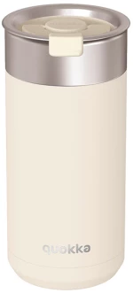 QUOKKA STAINLESS STEEL ΘΕΡΜΟΣ ΚΑΦΕ 400ml BOOST - NUDE (#40082)