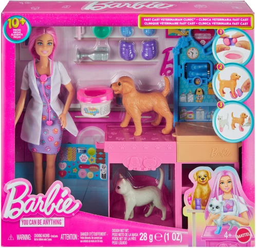 BARBIE ΙΑΤΡΕΙΟ ΓΙΑ ΖΩΑΚΙΑ (#JFX93)