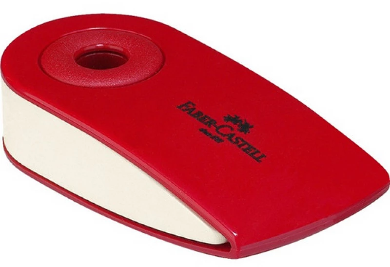 Γόμα Faber Castell "Sleeve" Κόκκινο 182411