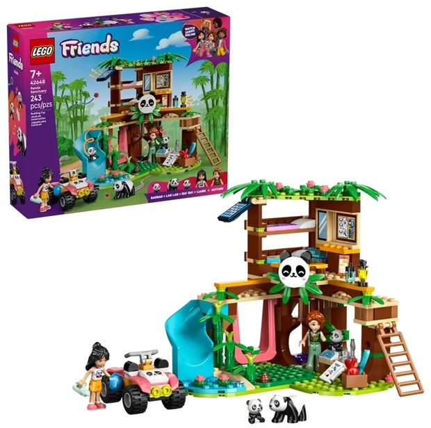 Lego Friends Panda Sanctuary Animal Care - 42648