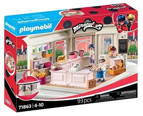 Playmobil Miraculous Γαλλικό Ζαχαροπλαστείο - 71863