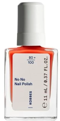 Korres No No Nail Polish Βερνίκι Νυχιών Μακράς Διαρκείας 43 Summer Peach 11 mL