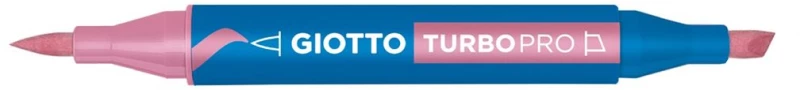 Μαρκαδόροι Giotto Διπλής Μύτης Turbopro 07 Pink
