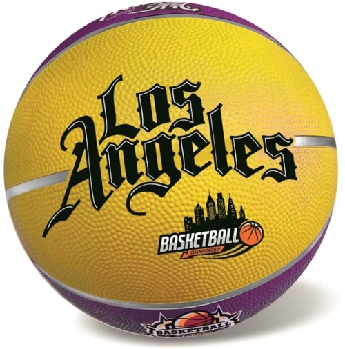Μπάλα Basket Purple Yellow S.7