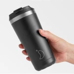 Chilly's Κούπα Θερμός Ανοξείδωτο BPA Free 500ml Black