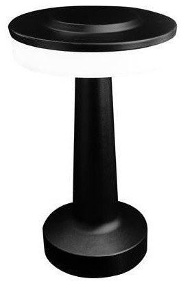 Επιτραπέζιο Φωτιστικό Αφής LED 1W IP20 3CCT Eurolamp-144-70016-Μαύρο 144-70016
