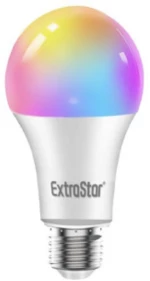 Bombilla Led RGB WIFI E27 10W 800LM ExtraStar A60Wifi Για Android/IOS