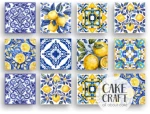 Βρώσιμα σχέδια Mediterranean set - 12τμχ