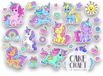 Βρώσιμα σχέδια Little Pony - 30τμχ
