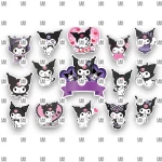 Βρώσιμα σχέδια Kuromi - 15τμχ