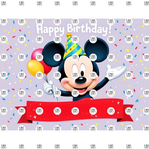 Βρώσιμο Σχέδιο mickey mouse v1