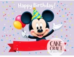 Βρώσιμο Σχέδιο mickey mouse v1