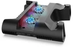 Dobe TP4-0406 Βάση Φόρτισης για 2 χειριστήρια PS4 Μαύρη