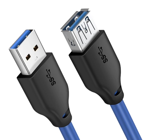 CABLETIME καλώδιο προέκτασης USB 3.0 CT-C160-U3-AMAF  5Gbps  2m  μπλε