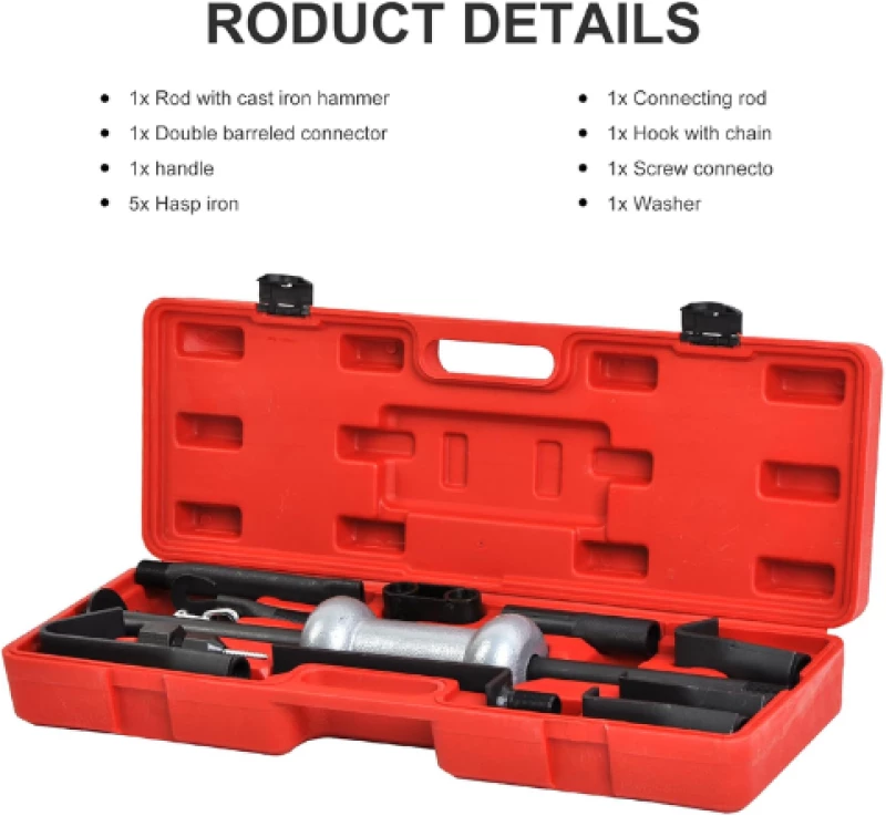 Σετ Εξωλκείς 13 τεμ Comprehensive 10 lb Slide Hammer Dent Puller