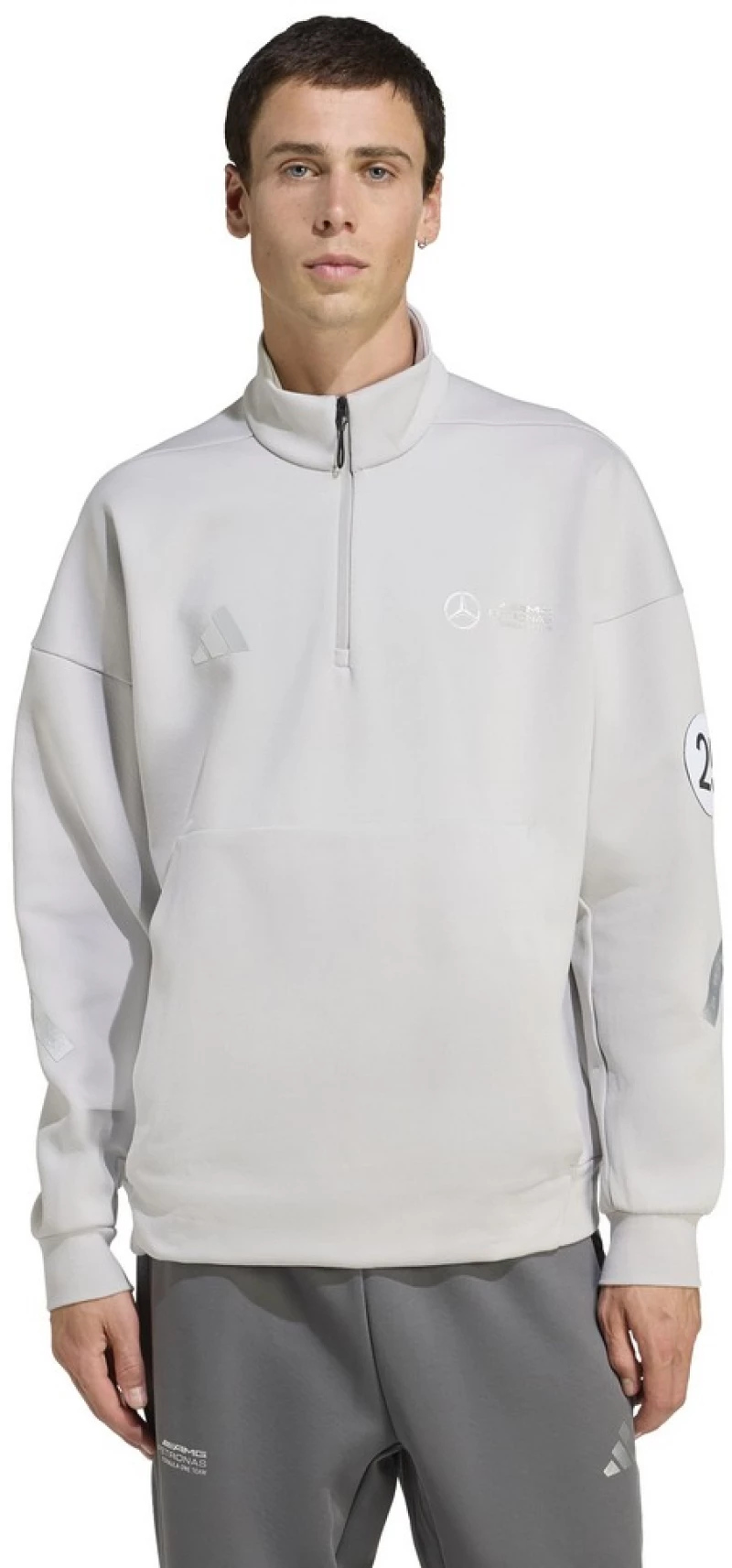 adidas MER SIL HZ M JW3477 ADIDAS Γκρι